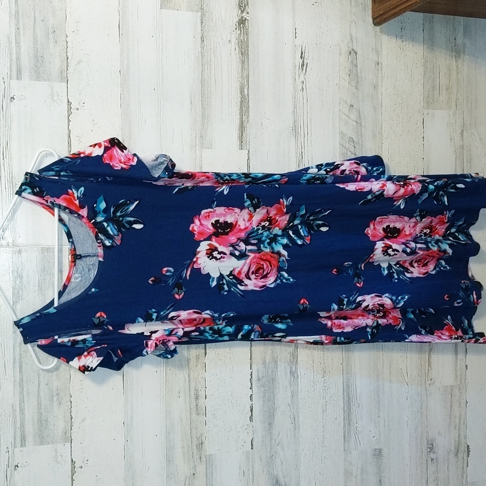 Floral midi dress
